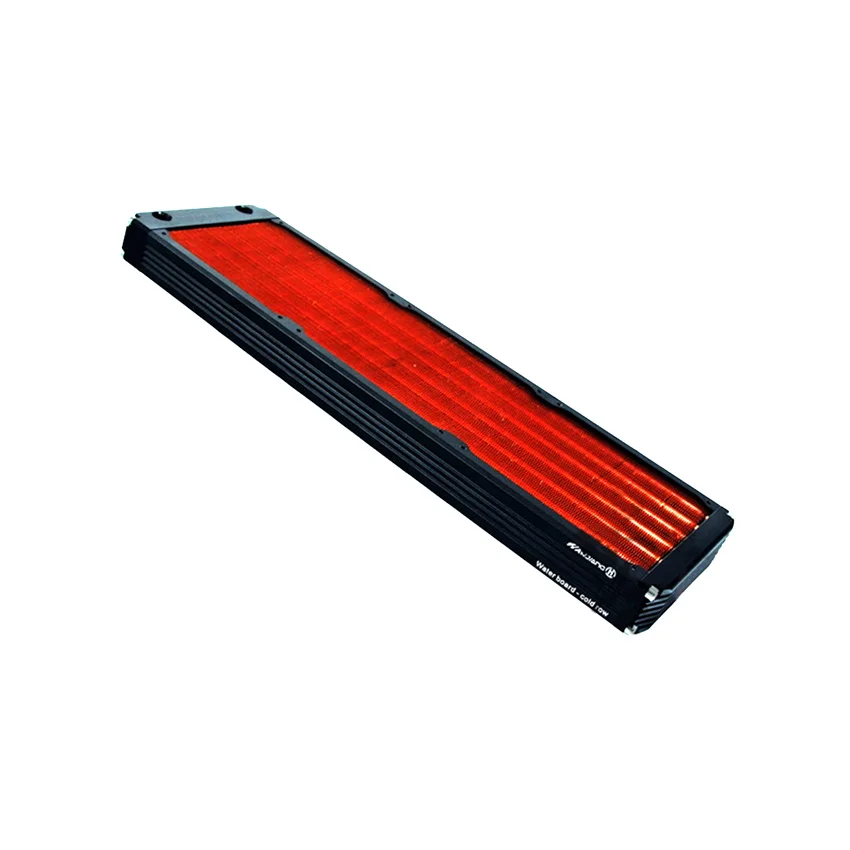 360mm Black Тонкий радиатор водяного охлаждения WinKool 120 мм 240 мм 360 мм U Pass/теплообменник более эффективный 30 мм толщиной для 120 мм компьютерного вентилятора - Цвет лезвия: 360mm Black