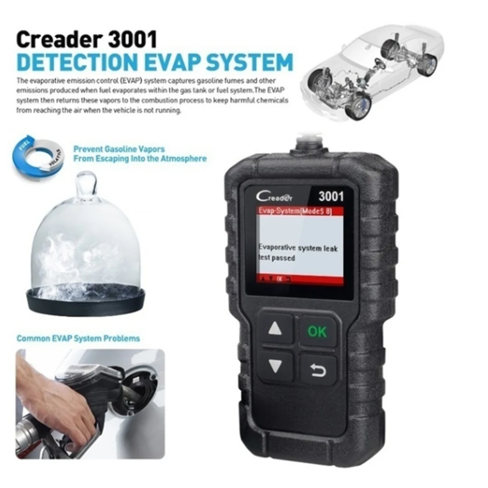 

X431 CR3001 OBD2 scanner full OBDII EOBD Code Reader Car Diagnostic tool check engine light Free update pk cr319 ELM327