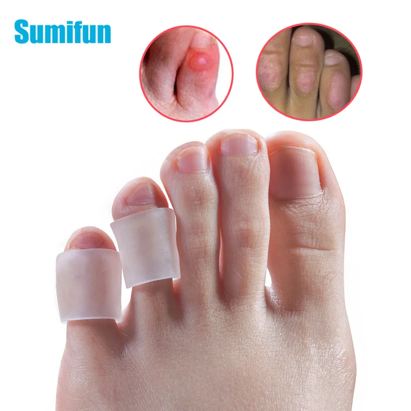 30PcsซิลิโคนเจลLittle ToeหลอดCorns Blisters Corrector Protectorนิ้วมือเท้าเครื่องมือดูแลผลิตภัณฑ์Skin Care