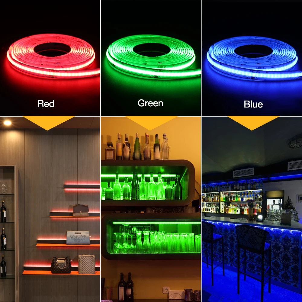 Светодиодная лента RGB с регулируемой яркостью, 10 мм, 672 светодиодовм (art.: 3920c16183cd2) - 3920c16183cd2