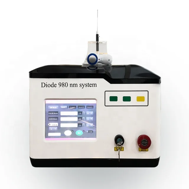 

60W 980nm Diode Laser Machine Nail Fungus Removal Spider Vein Removal Physical Therapy and Lipolaser Reduce Cellulite on Sale