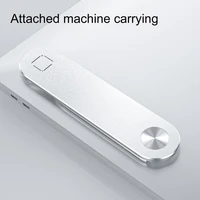 mini sturdy adjustable notebook phone holder aluminum alloy magnetic holder solid for desktop
