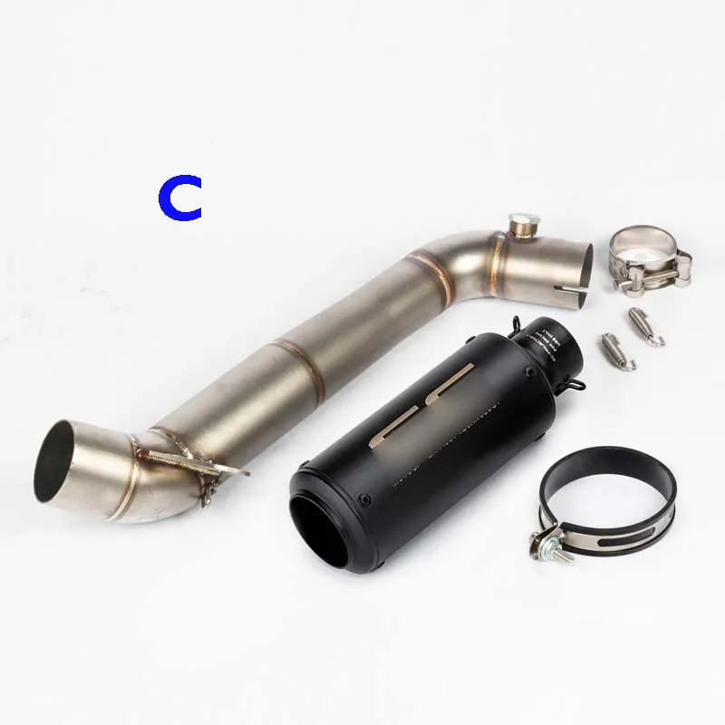 E(Set) CBR1000RR мотоциклетные слипоны Выхлопная система глушителя Соединительная труба для Honda CBR1000RR 2008-2011 2013- US Edition - Цвет: E(Set)