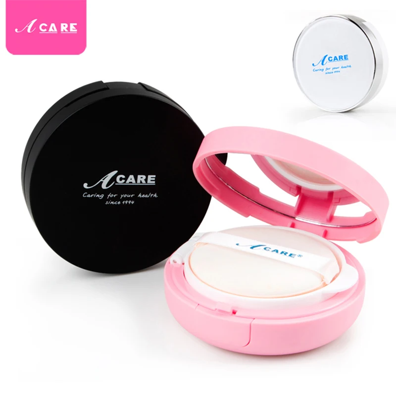 Acare спонж для макияжа, воздушная подушка, губка, пуховка, сухой влажный, двойное использование, тональный крем, гладкая пудра, косметическая пуховка, зеркальная красота
