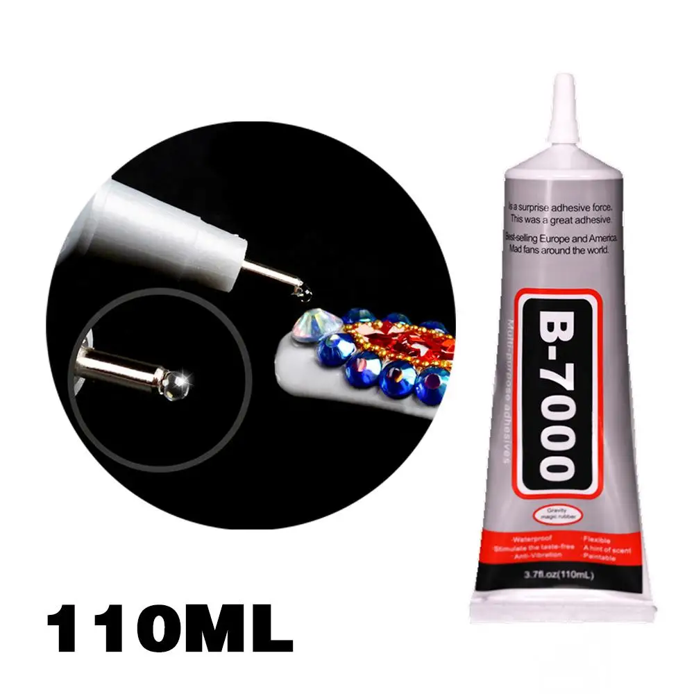 110ml B7000 Glue Mobile Phone Touch Screen Superglue B-7000 Adhesive Telephone Glass Repair Point Diamond Jewelry DIY | Канцтовары для