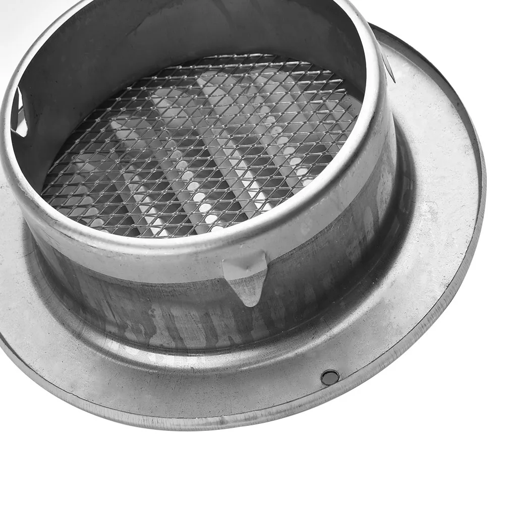

Circle Air Vent Grille 80 100 120 160mm Round Ducting Ventilation Cover Mesh kitchen bath air outlet fresh system round louver