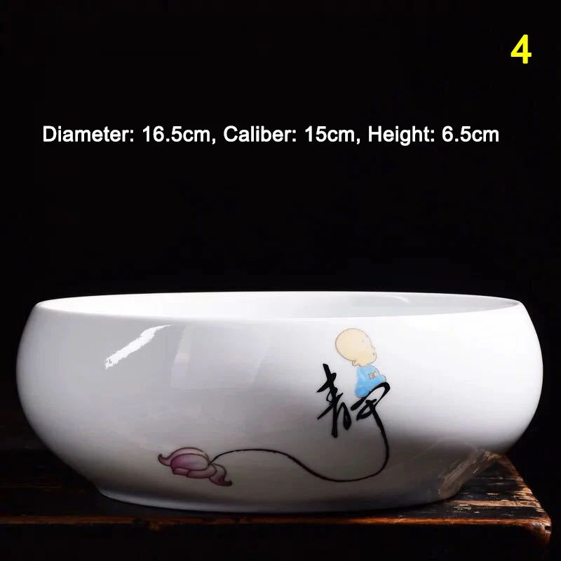 

Succulent Pot Chinese Style Ceramic Succulent Planter Pots Bonsai Holder Container Living Room Home Decoration TY53