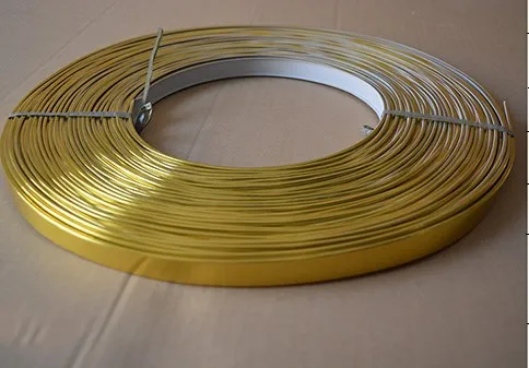 

U PVC Edge Banding Edgebands for Furniture 12mm 16mm Thick Board Panel Gold Silver White Blue Pink Green Maple Sapele