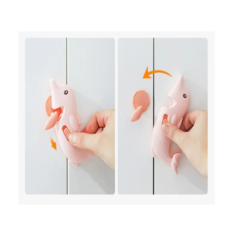 3 шт дельфин модель Предотвращает детей от открытия двери артефакт холодильник