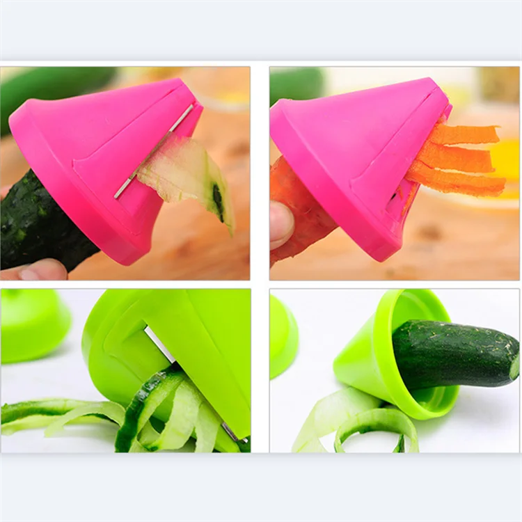 

Multi-function Vegetable Fruit Spiral Shredder Peeler Manual Potato Carrot Radish Rotating Shredder Grater Kitchen Tools