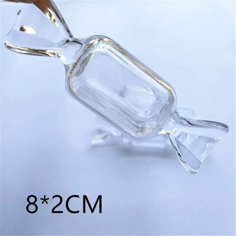 120 шт./лот 8*2 см прозрачная подарочная коробка в форме конфет украшение для