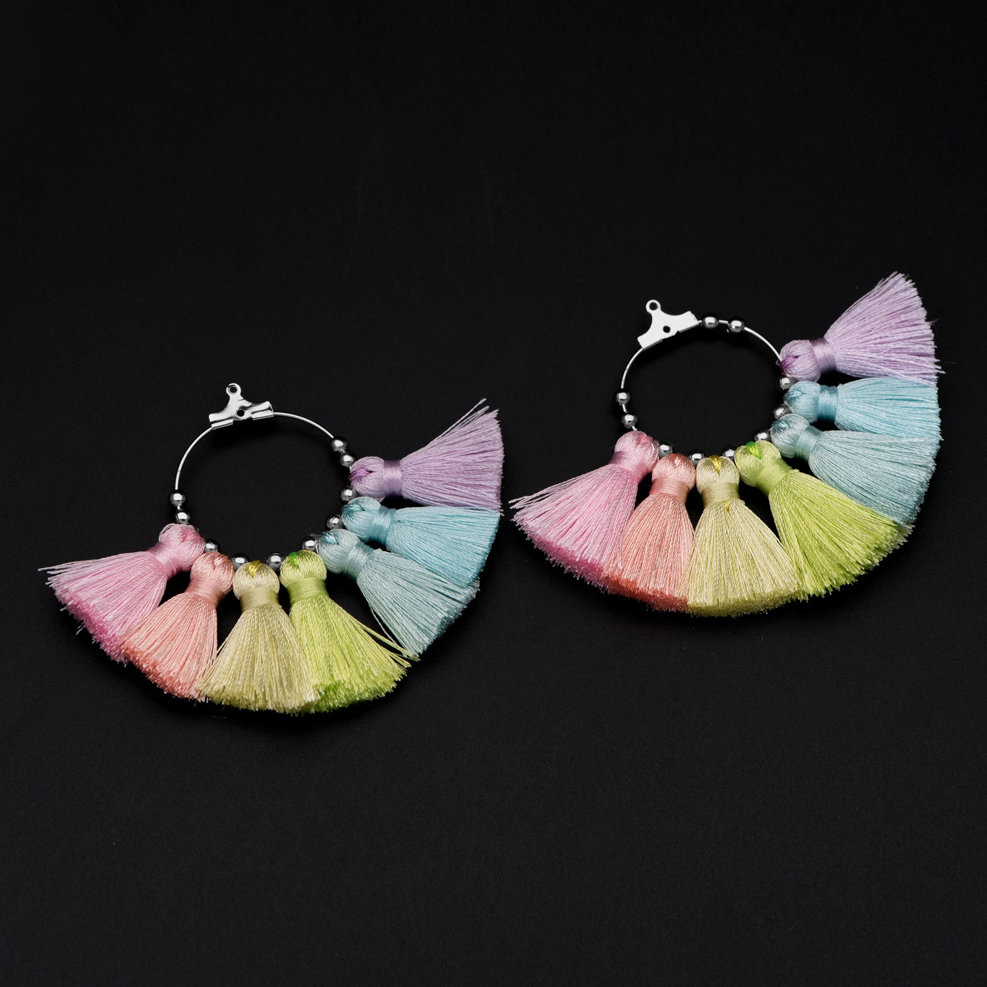 

4 шт., подвески для украшений, 72x55 мм