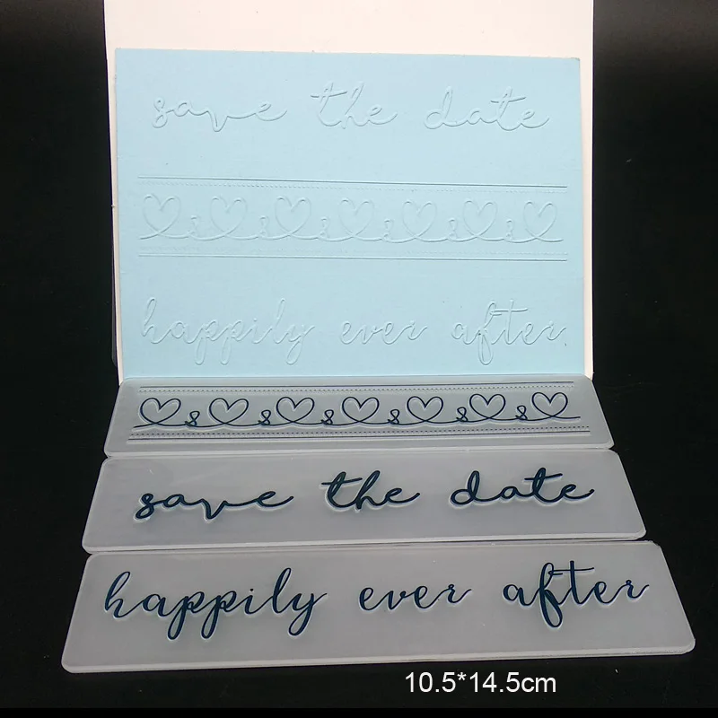 Сохранить дату пластиковые выбивая папки для DIY фото карты делая фон шаблон