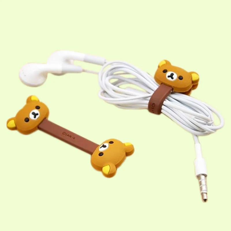 Милый намоточный кабель с рисунком для Huawei OPPO iPhone 6 6S 7 8 Plus 5 5s Samsung Galaxy S4 S5