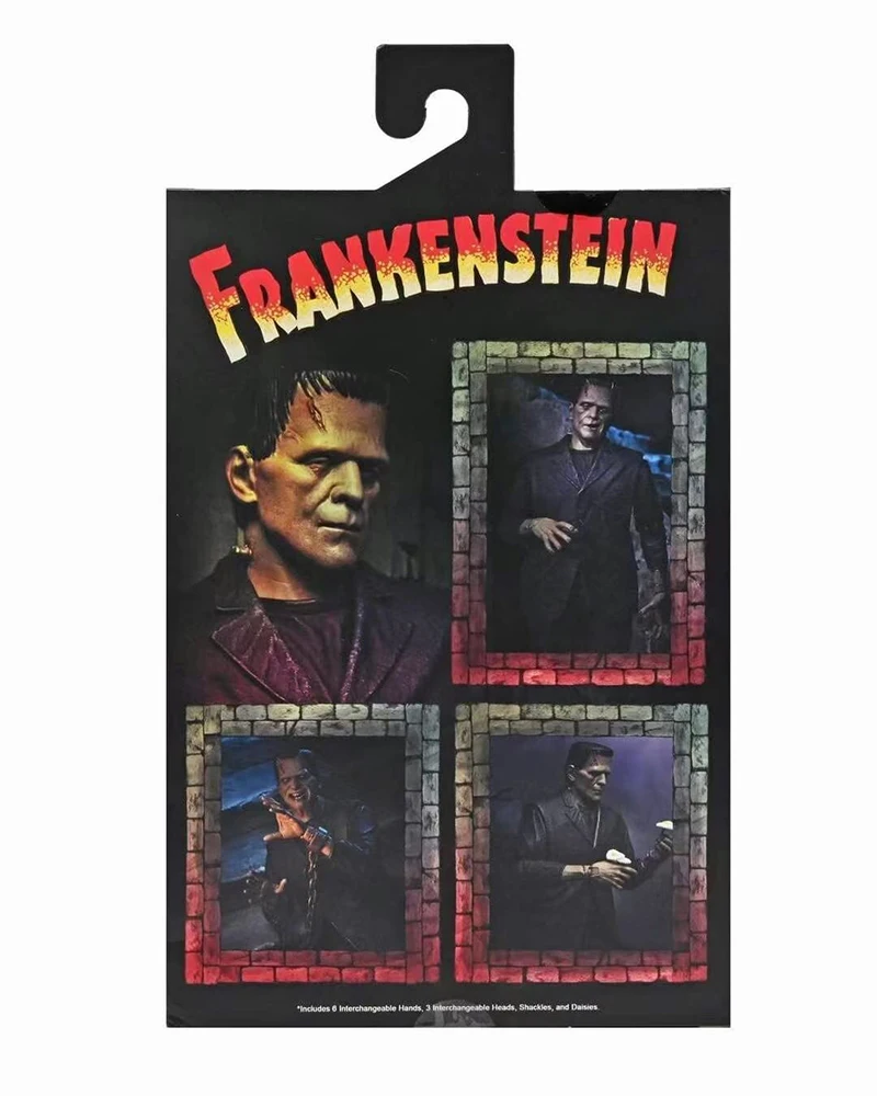 Экшн-фигурка NECA Frankenstein Мэри Шелли Франкенштейн игрушка ужас подарок на Хэллоуин -