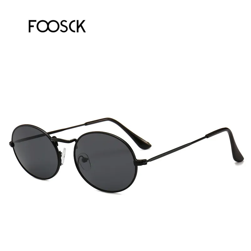 FOOSCK Роскошные Горячие новые тренды Солнцезащитные очки женские брендовые дизайнерские ретро зеркальные винтажные очки UV400