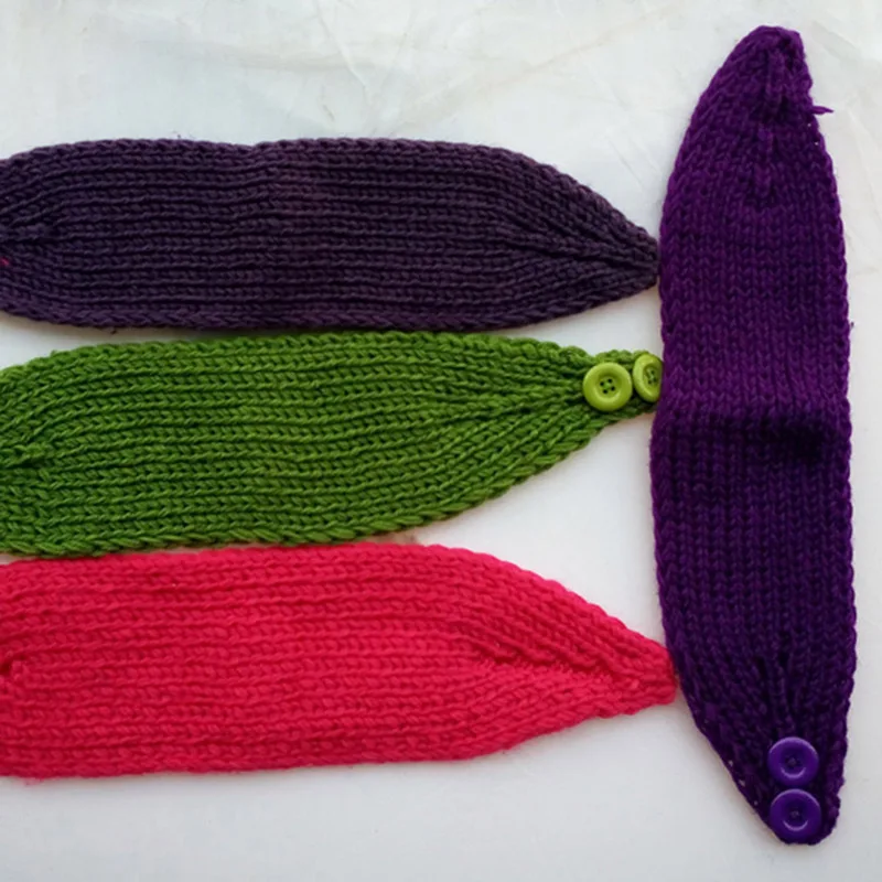 Оптовая продажа женская модная теплая шерстяная повязка вязаная крючком на