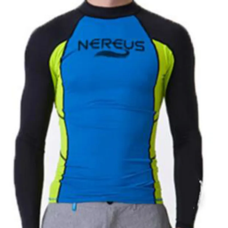 Мужской купальник Surf футболка с защитой от солнца костюм для подводного плавания