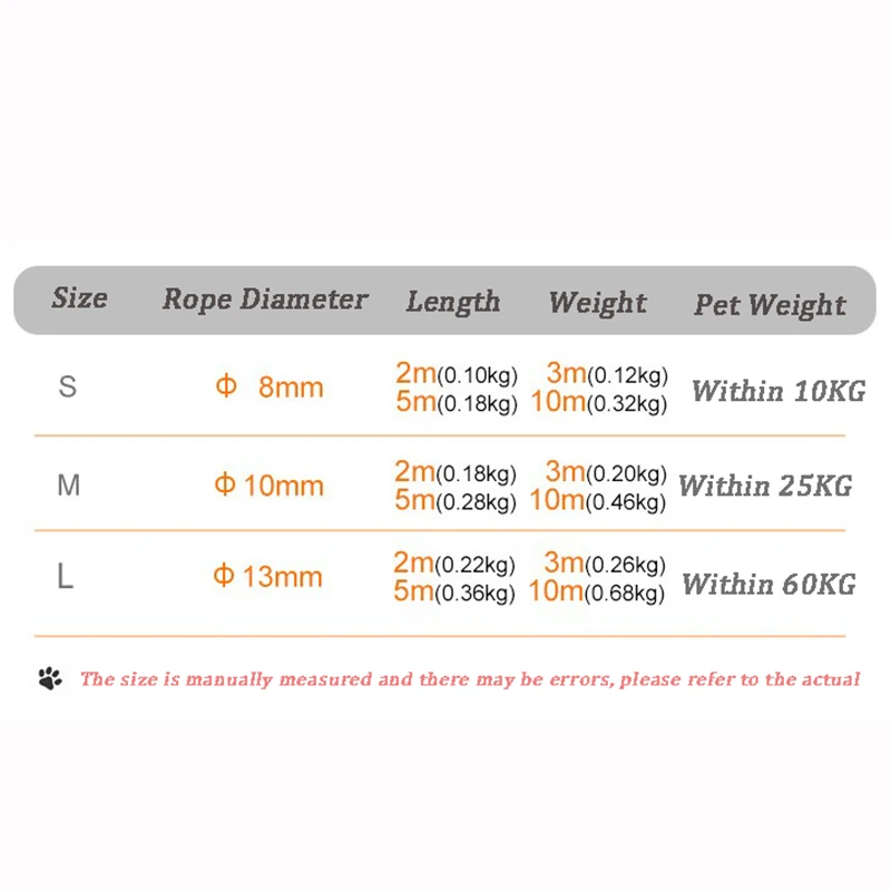 Нейлоновый Поводок для домашних животных 3 м 5 10 | Дом и сад