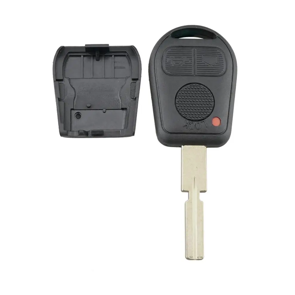 Режиссерский 3 кнопки дистанционного ключа оболочки подходит для BMW E31 E32 E34 E36 E38 E39