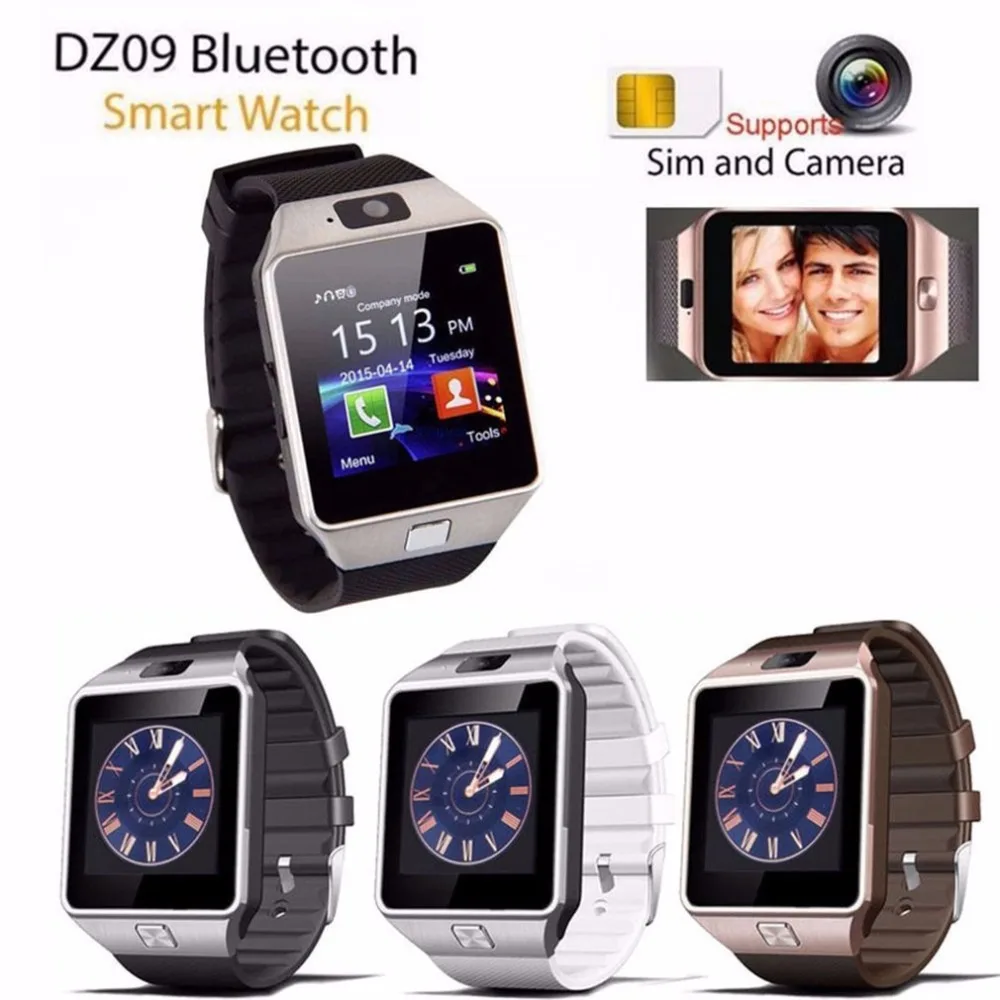 Wearable Devices (носимое устройство) DZ09 bluetooth smart watch для телефонов на базе android с