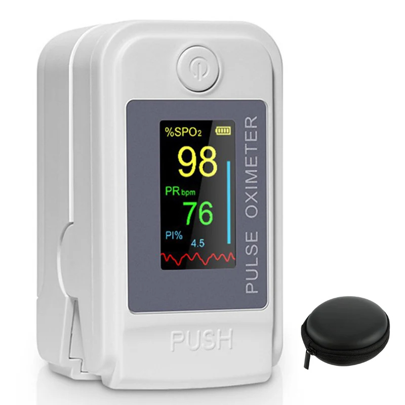 

Medical Household Digital Fingertip Pulse Oximeter Blood Oxygen Saturation Meter Finger OLED SPO2 PR Monitor Health Care