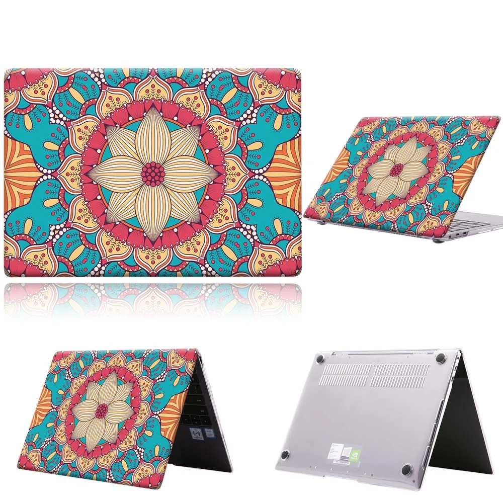 laptop case for huawei matebook x 2020x pro 13 9matebook d14d151314honor magicbook 1415 mandala pattern hard cover case free global shipping