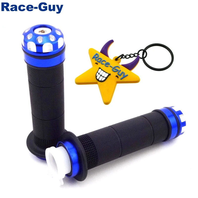 7/8 '✢ мм синие алюминиевые поворотные ручки дроссельной заслонки для