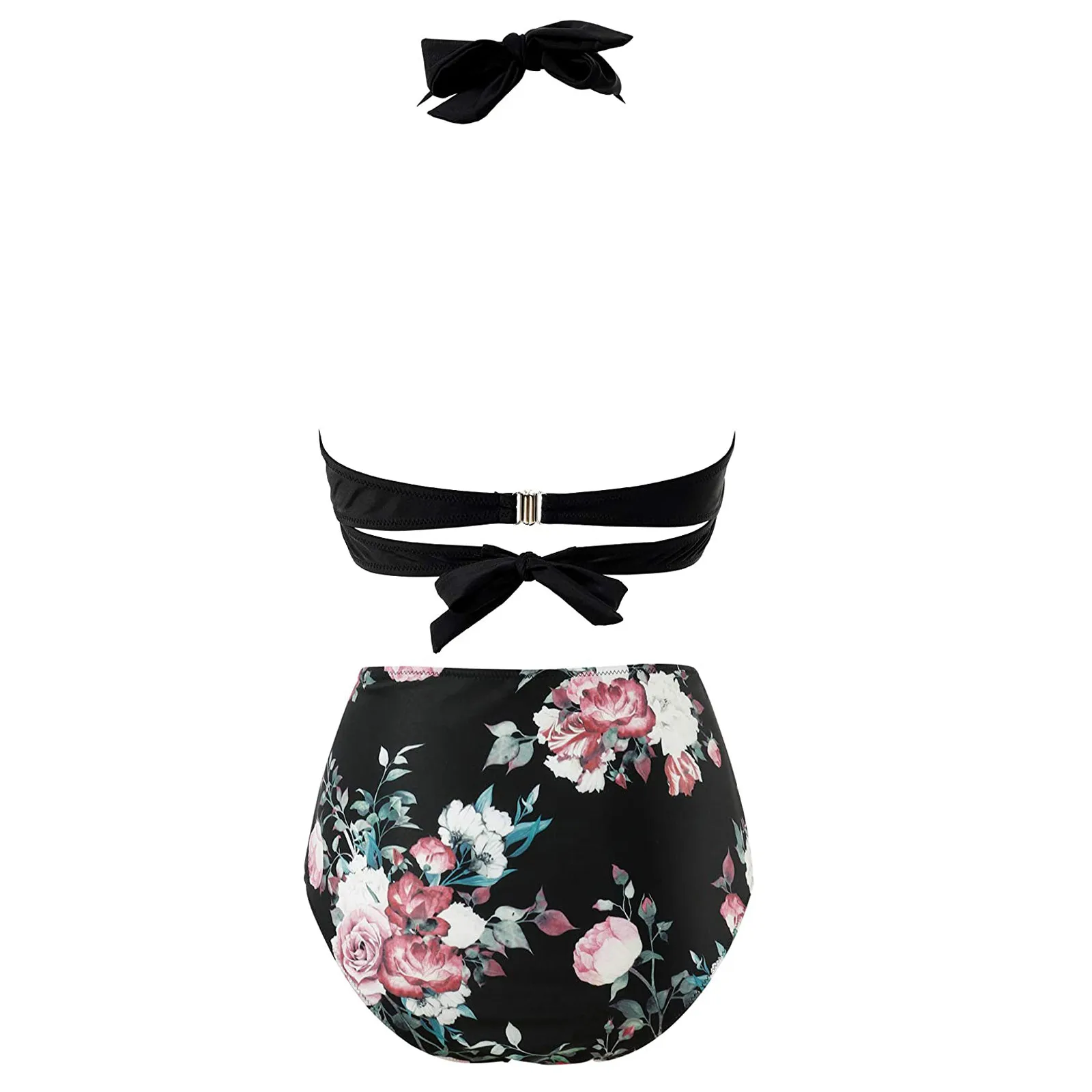 Винтажный купальник женское бикини 2021 комплект из двух предметов в стиле ретро с