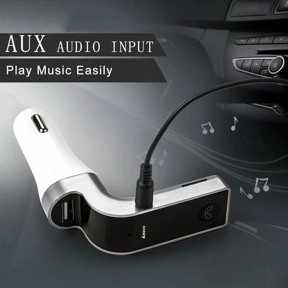 Автомобильный FM-передатчик беспроводной Bluetooth-передатчик для автомобиля FM-радио