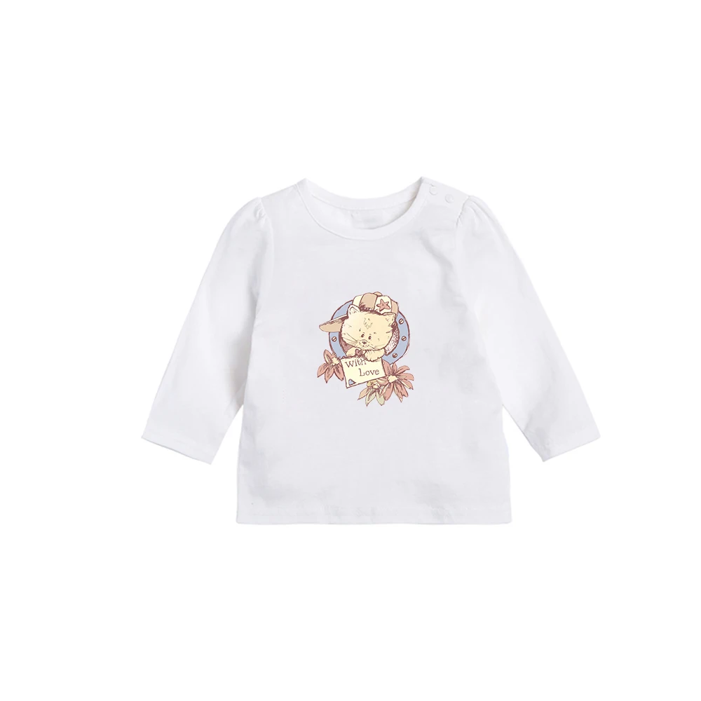 Симпатичные нашивки с надписью Love Cat тепловые для детей бытовые приклеиванием