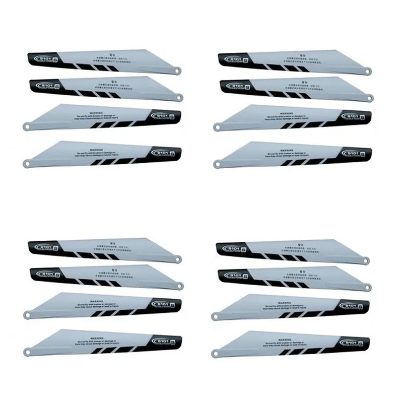 

4PCS/ 16PCS Double Horse 9101 RC Helicopter Main Blades Spare Parts ShuangMa Main Rotor Propellers