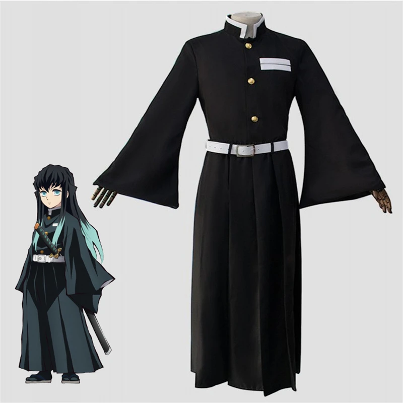 

Demon Slayer Tokitou Muichirou Anime Cosplay Costumes Kisatsutai Uniform Halloween Costumes For Women Performance Carnival