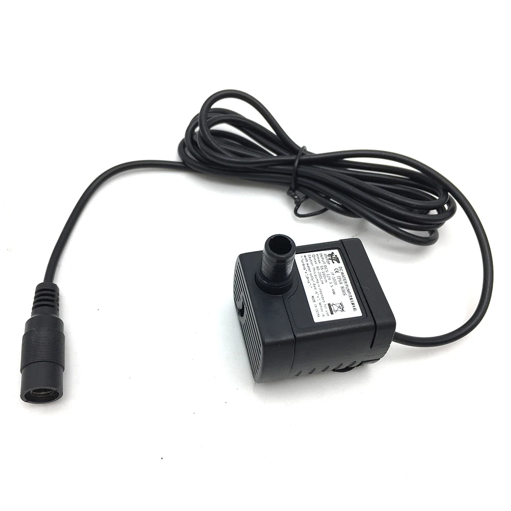 Микро погружной DC 5 ~ 12V Водяной насос Макс 200л/ч Бесщеточный для аквариума|Насосы| |