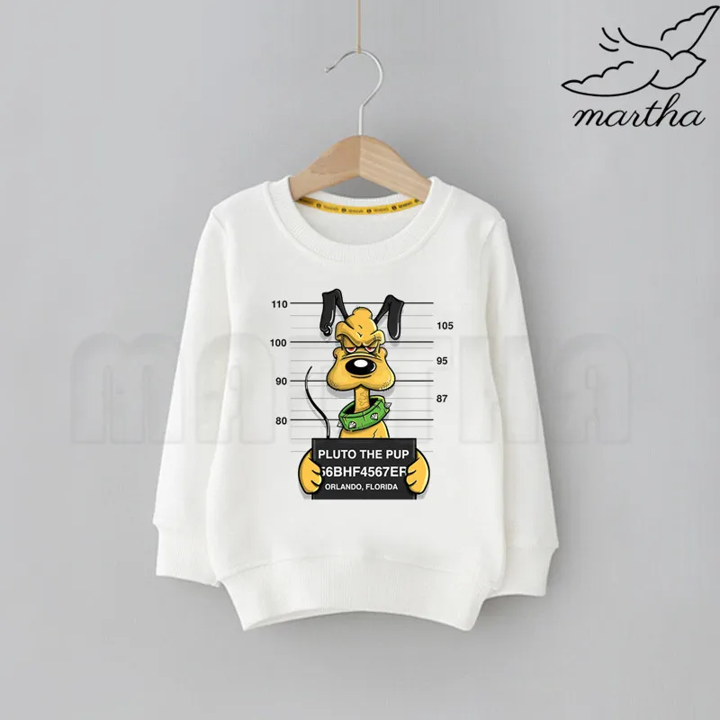 Детская модная толстовка с капюшоном изображением Микки Мауса и забавной собаки