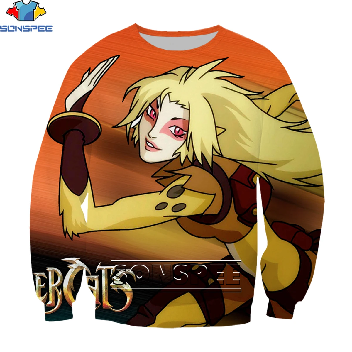 Свитшот мужской/женский SONSPEE с 3D-принтом верных животных немецкой овчарки