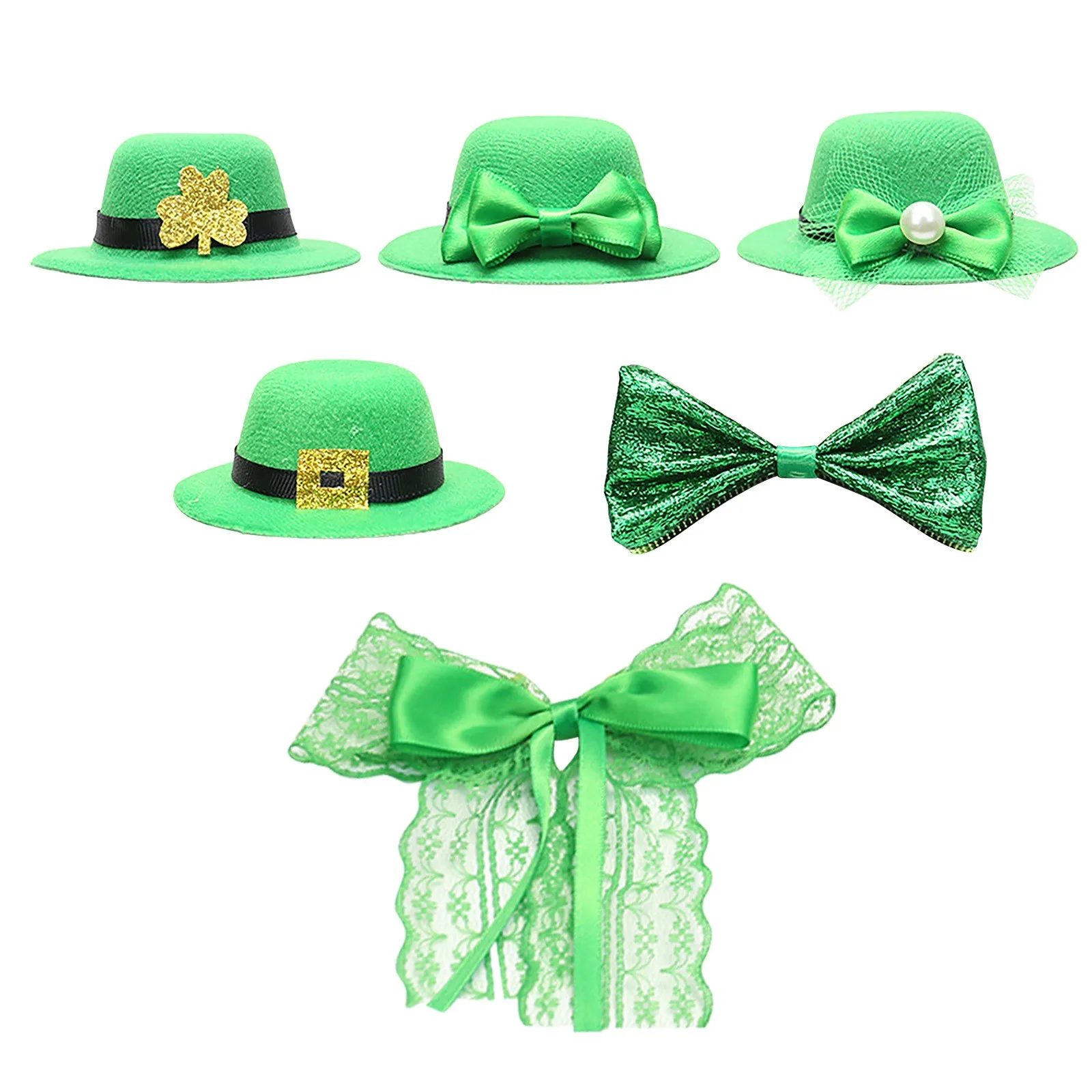 Mini Hat St. Patrick'S Wine Bottle Silverware Holder Home Christmas Decoration #A96 | Дом и сад