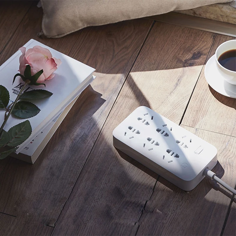 Блок питания Xiaomi Mijia без usb 3 6 8 портов разъем для вкл./выкл. 2500 Вт 10 А 250 В защита от