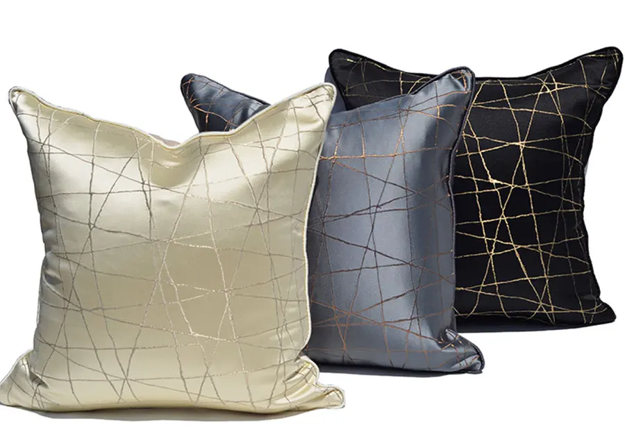 

Модный бежевый серый черный декоративный Чехол Подушка/almofadas 40x60 45 50 55 60, современный простой чехол для подушки, украшение для дома