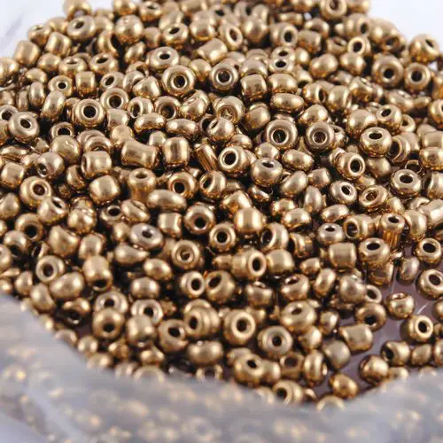 

1000pcs Cezch Glass Seed Beads Jewelry Finding Spacer Beads Solid DIY Bead