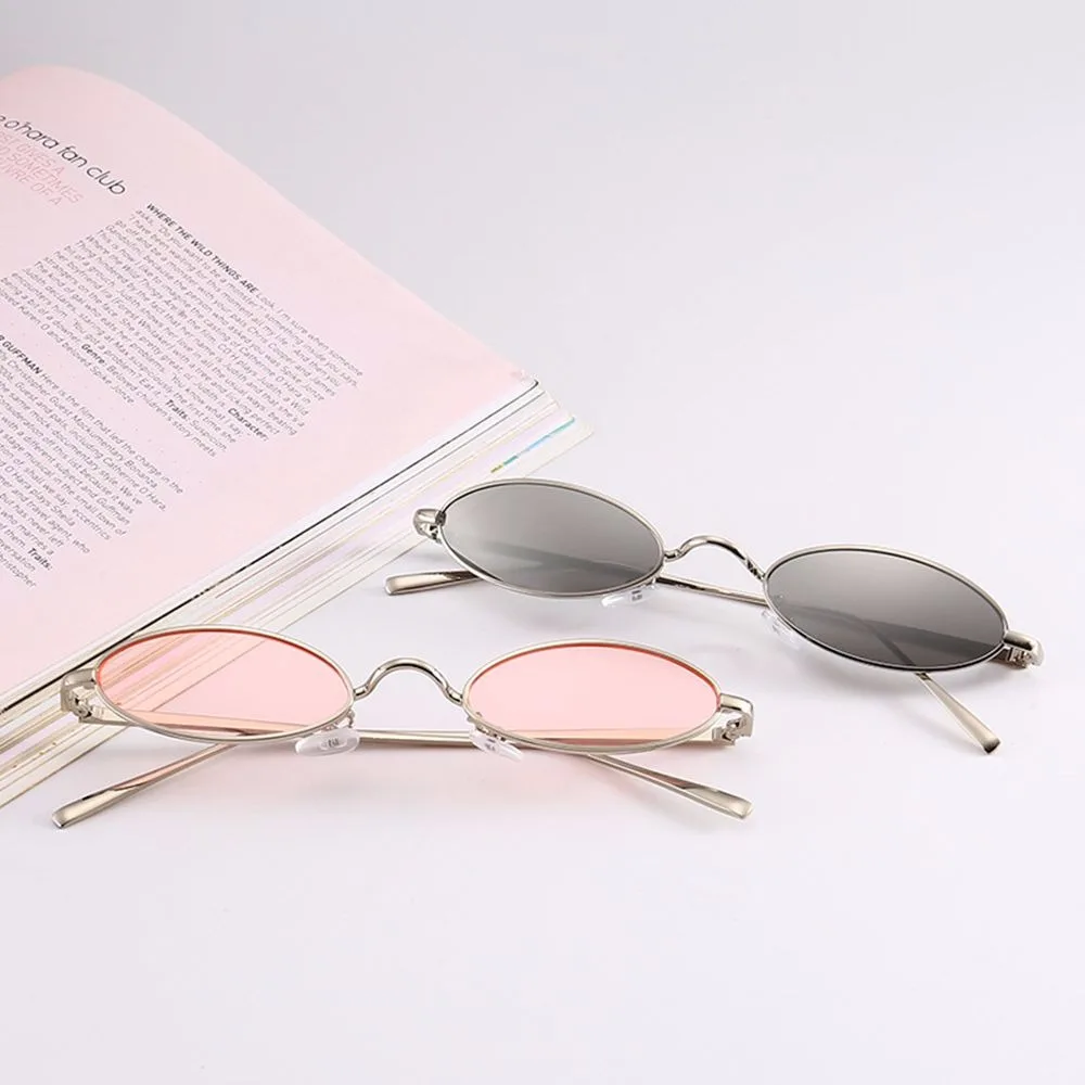 Солнцезащитные очки в стиле стимпанк для мужчин и женщин металлические