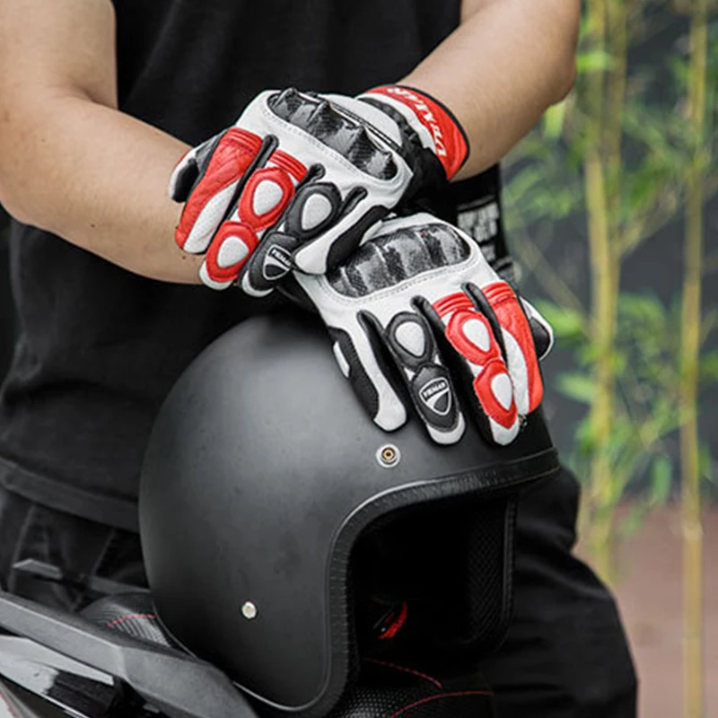 Motorcycle Gloves Sheepskin Glove Station The Combat Military Police Outdoor Sports Tactical Rubber Knuckle Climbing | Автомобили и
