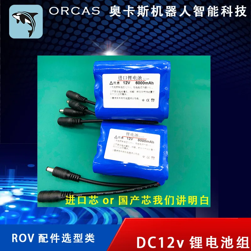 

Customized 12V Lithium Battery Large Capacity ROV Underwater Robot Electric Cat Mobile Audio Power Supply Rechargeable