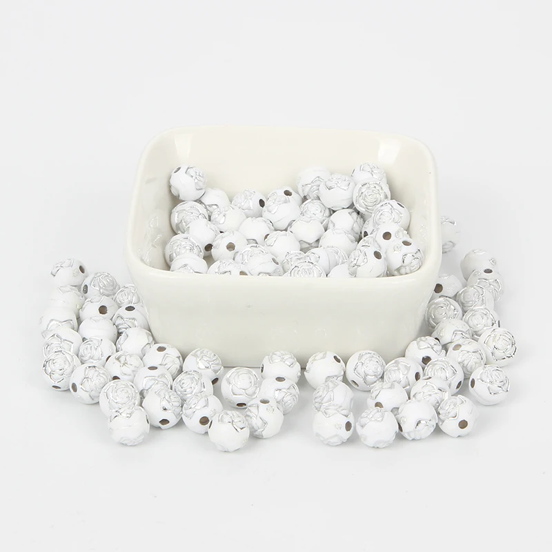 Бусины акриловые разноцветные для разметки ювелирных изделий подвеска браслета