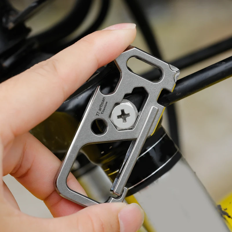 Титановая Пряжка Tiartisan для альпинизма быстрая подвесная титановая металлическая