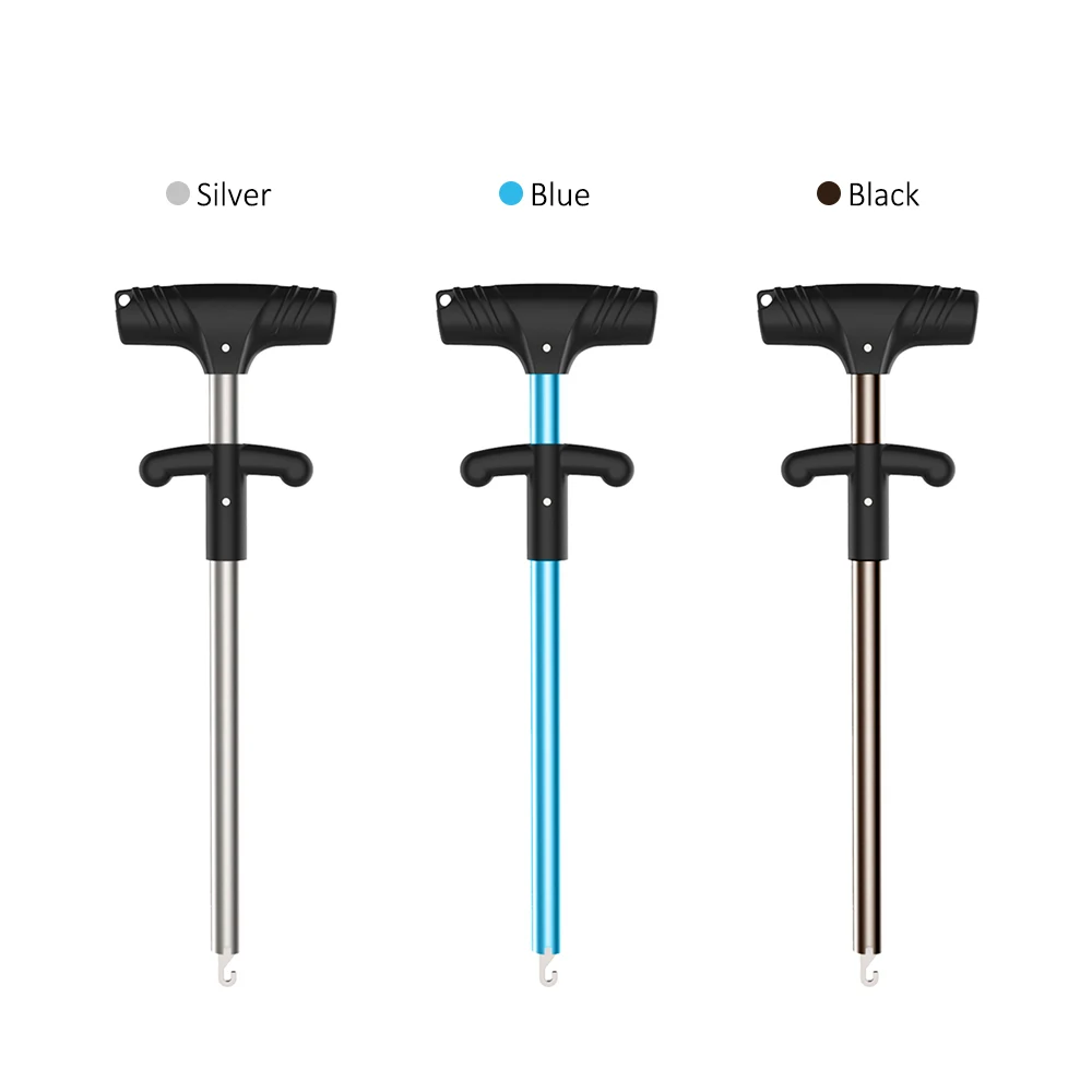 Рыболовный пистолет крюк для удаления приманки алюминиевая трубка деташер