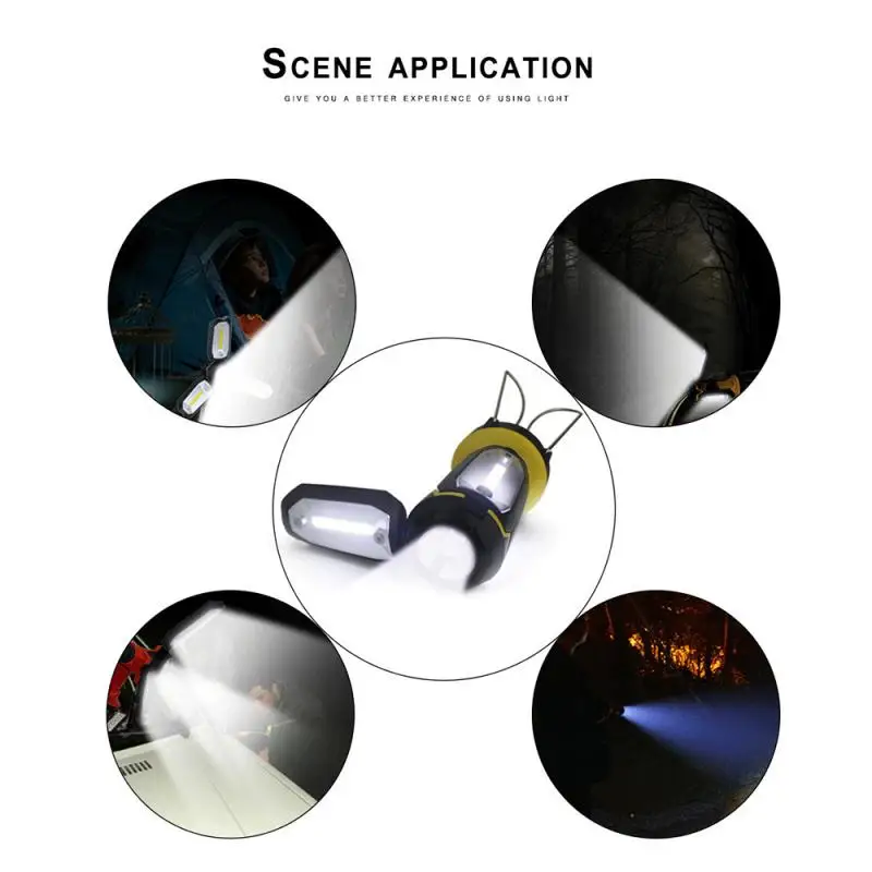 

2021 Outdoor New Portable Lamp LED Camping Charging Portable Emergency Horse Lamp Tent Lamp HOT Camping Lamps