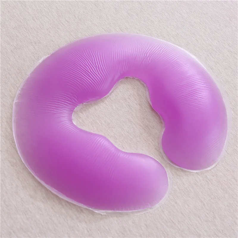 Силиконовая подушка для салона красоты круглая латексная u-образная подушечка