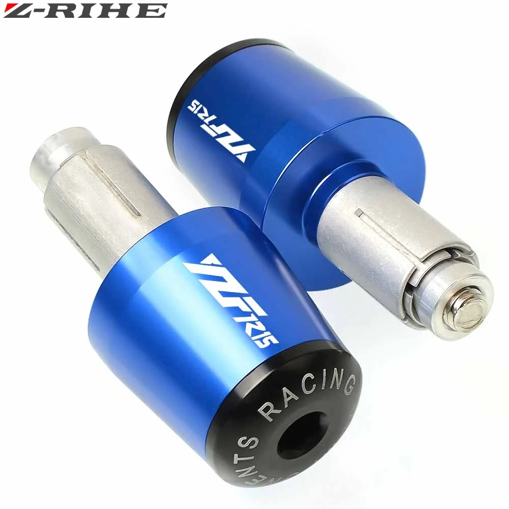 Аксессуары для мотоциклов 7/8 дюйма 22 мм ручки ручка Торцевая крышка Yamaha YZF R15 YZF-R15