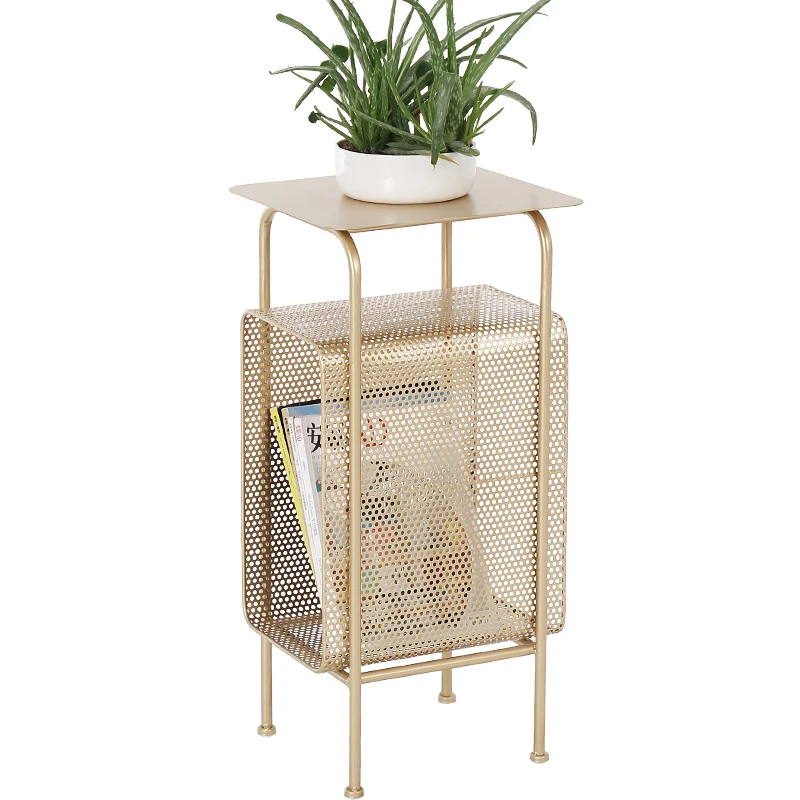 Простые прикроватные стойки многофункциональная креативная полка для гостиной